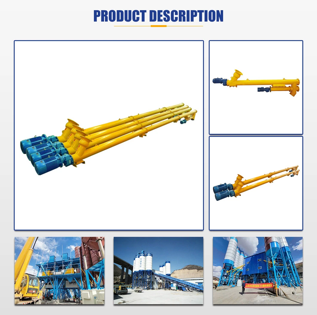 Best Quality Chinese 168mm of Cement Screw Conveyor for Coal, Sand, Silo with CE