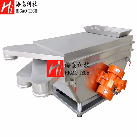 食品グレードの線形振動スクリーン小魚乾燥ふるい機