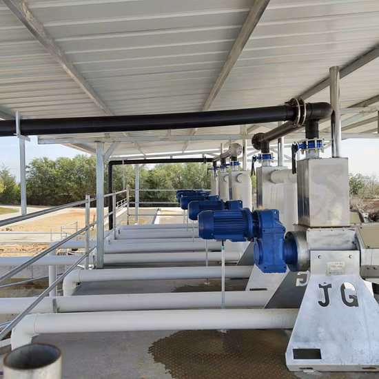 販売用スクリュープレス固液分離器